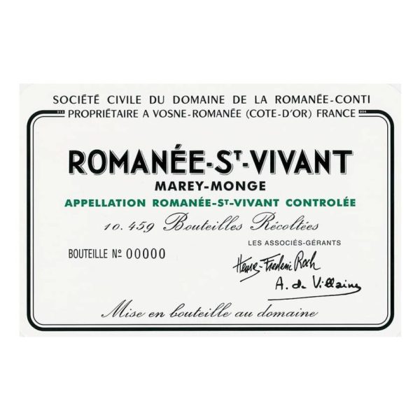 Domaine de la Romanee-Conti, Romanee-Saint-Vivant Grand Cru, Marey-Monge